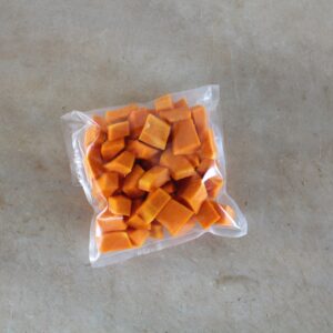 Carbassa pelada (safata de 500 gr.)