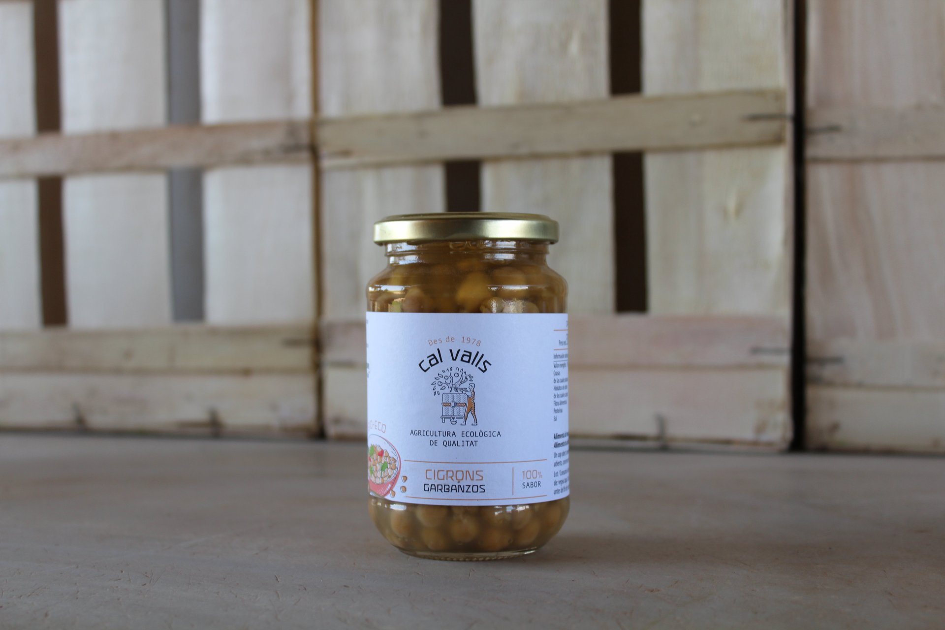 Llegums pot cigrons cuits - 350g